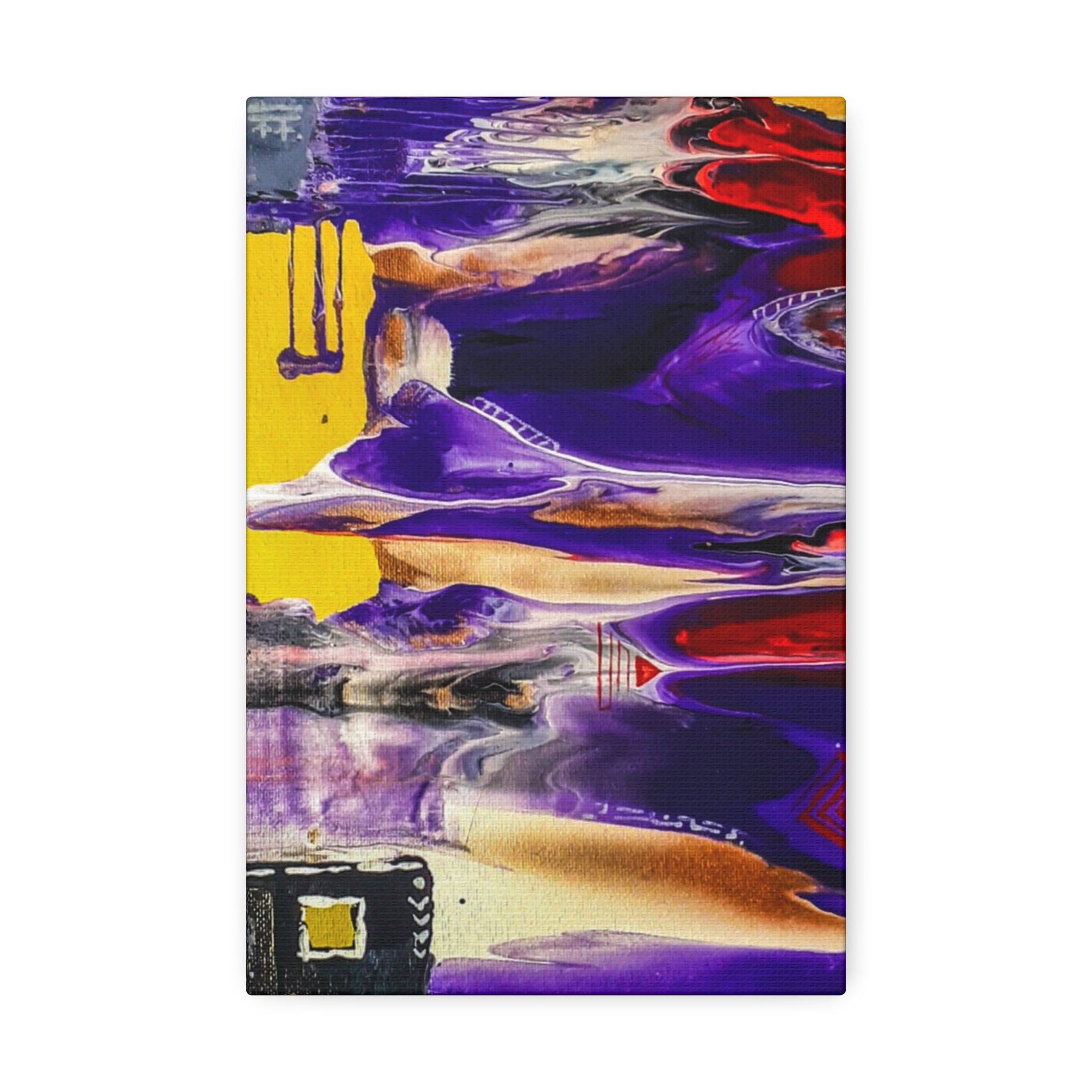 Vibrant Tribal Abstract Canvas Art Wall Décor