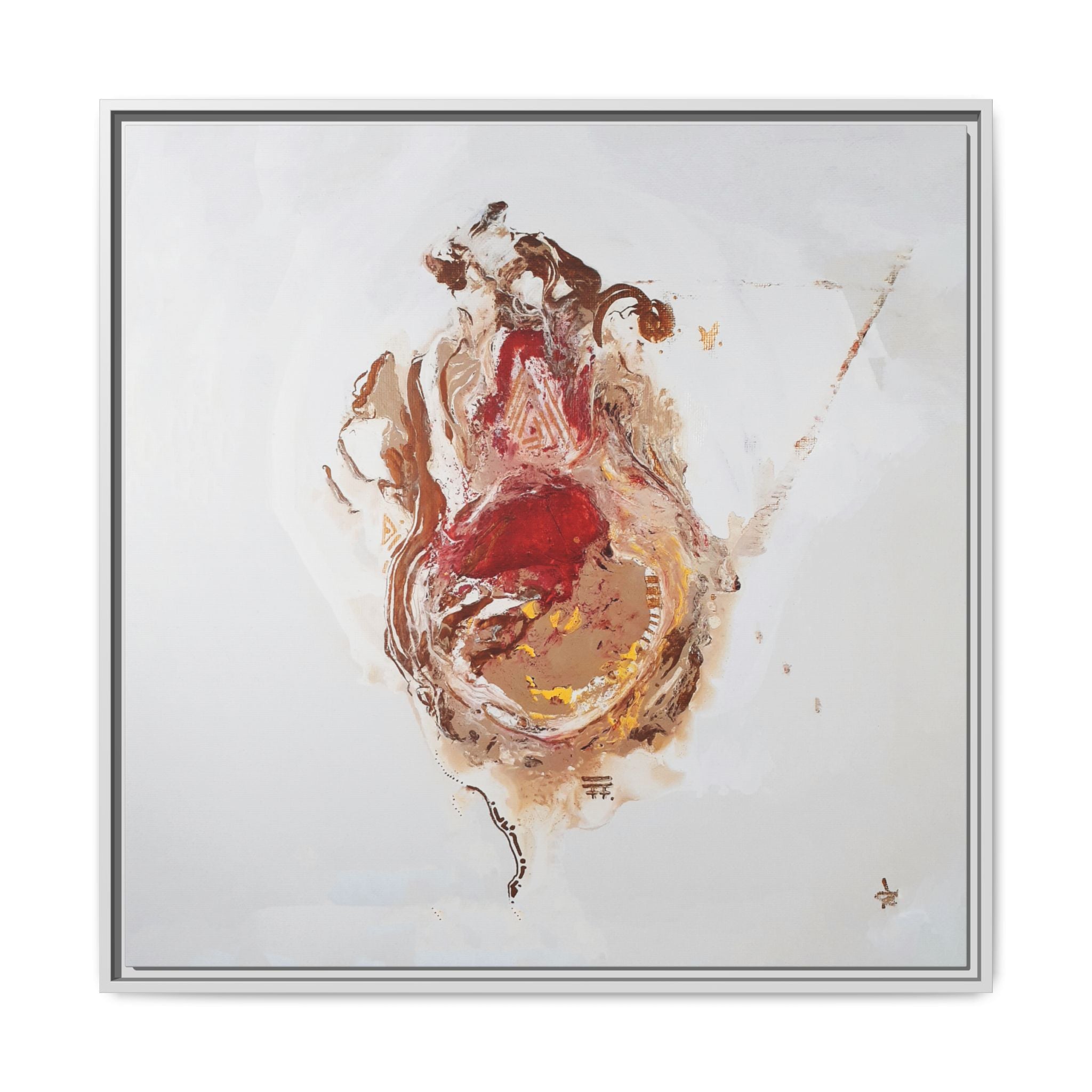 Face Lift Acrylic Painting Abstract Wall Art