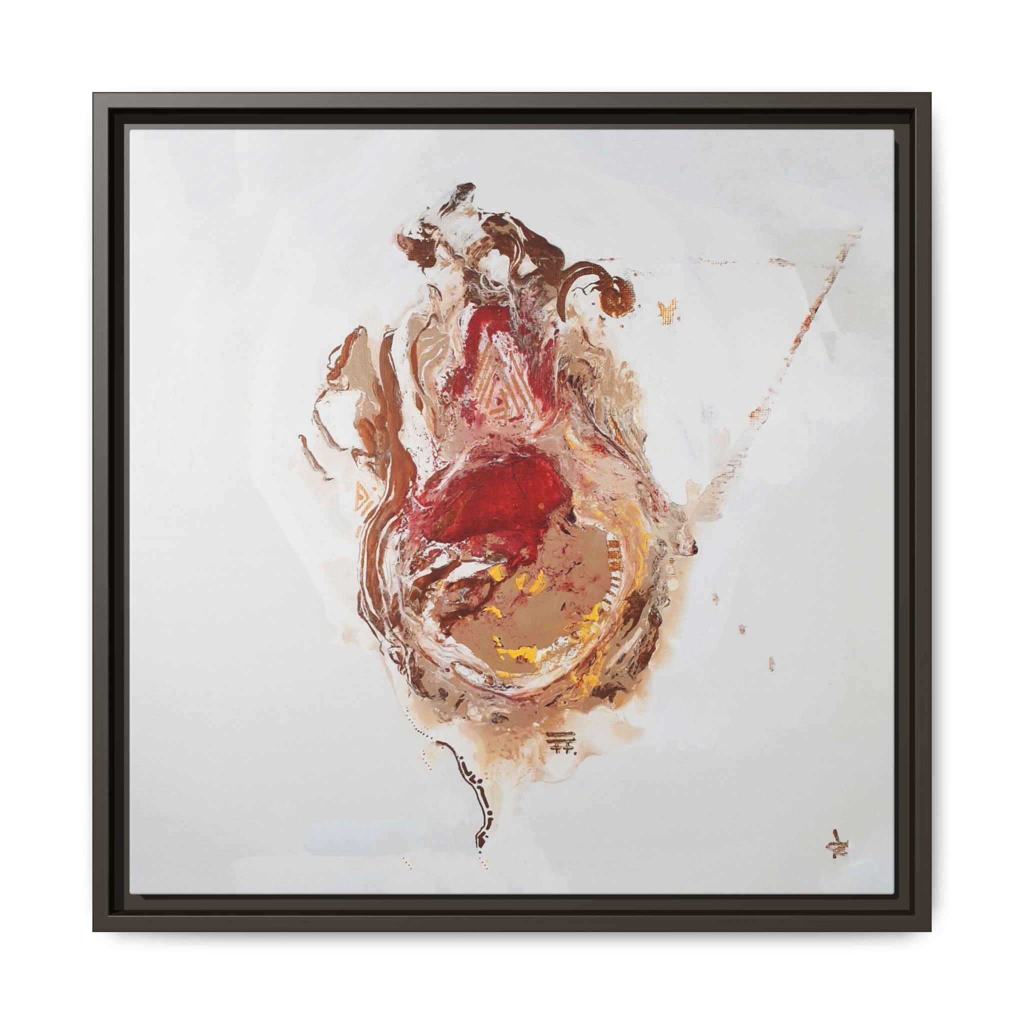 Face Lift Acrylic Painting Abstract Wall Art
