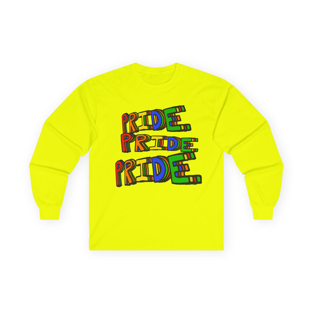 Pride Rainbow Graphic Long Sleeve Tee