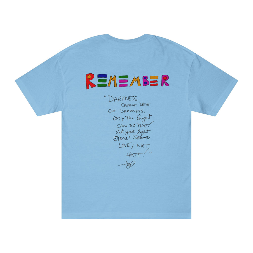 Spread Love Daily Positive Message Tee, Casual Everyday Apparel