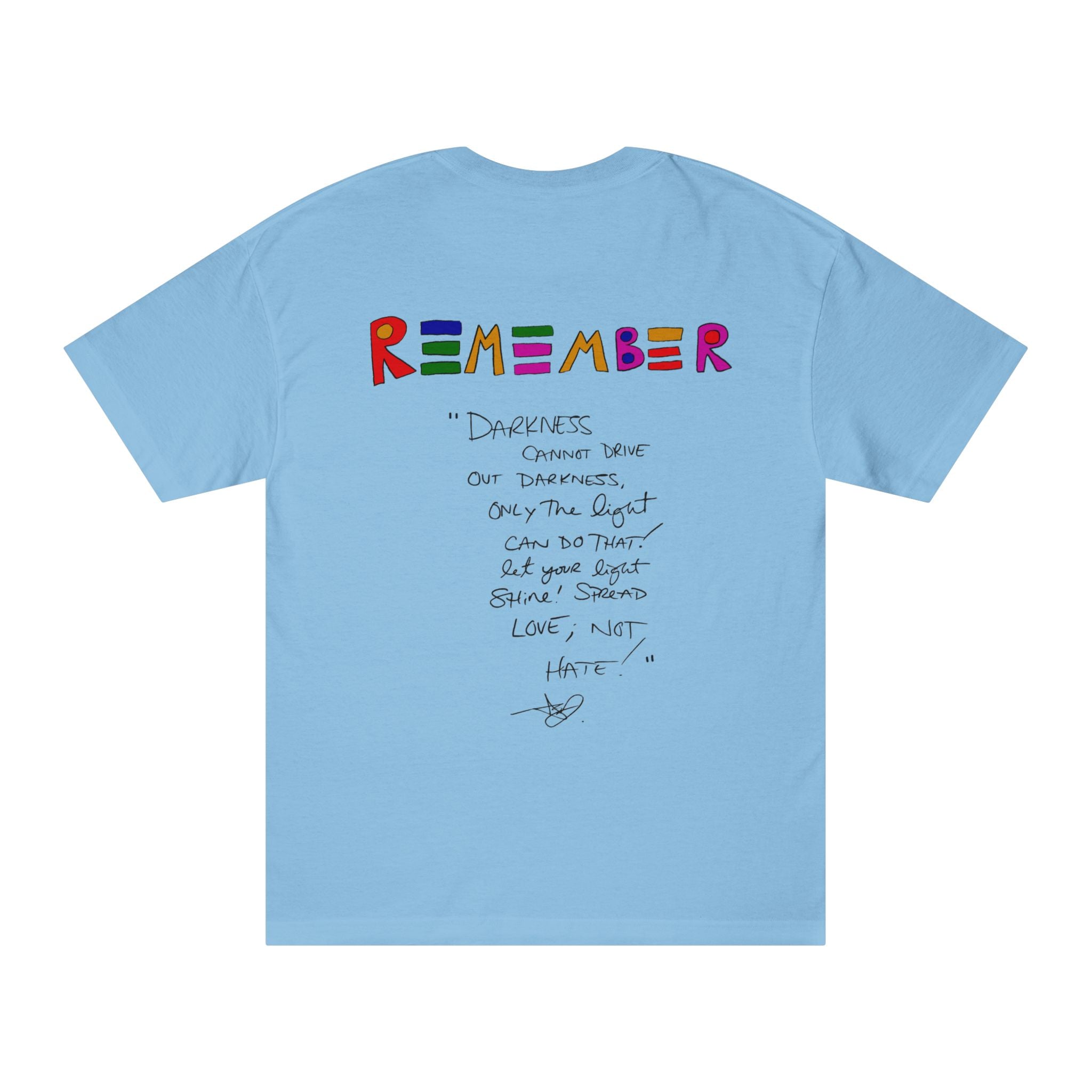 Spread Love Daily Positive Message Tee, Casual Everyday Apparel