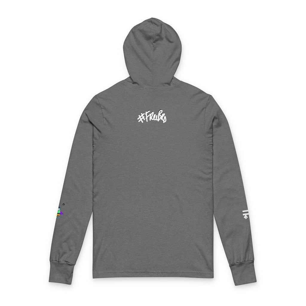 Outer Space Graphic Long Sleeve,  Hooded Active Streetwear
