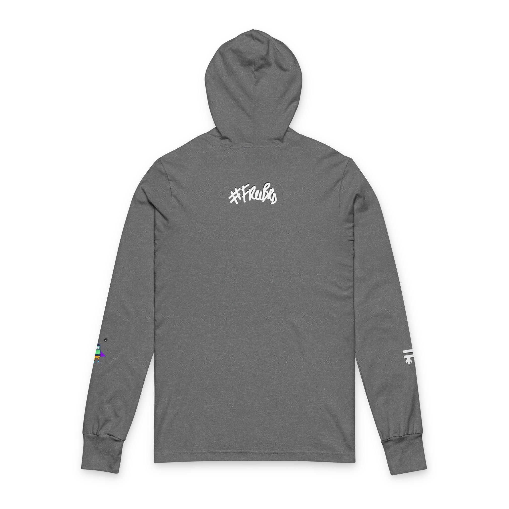 Outer Space Graphic Long Sleeve,  Hooded Active Streetwear