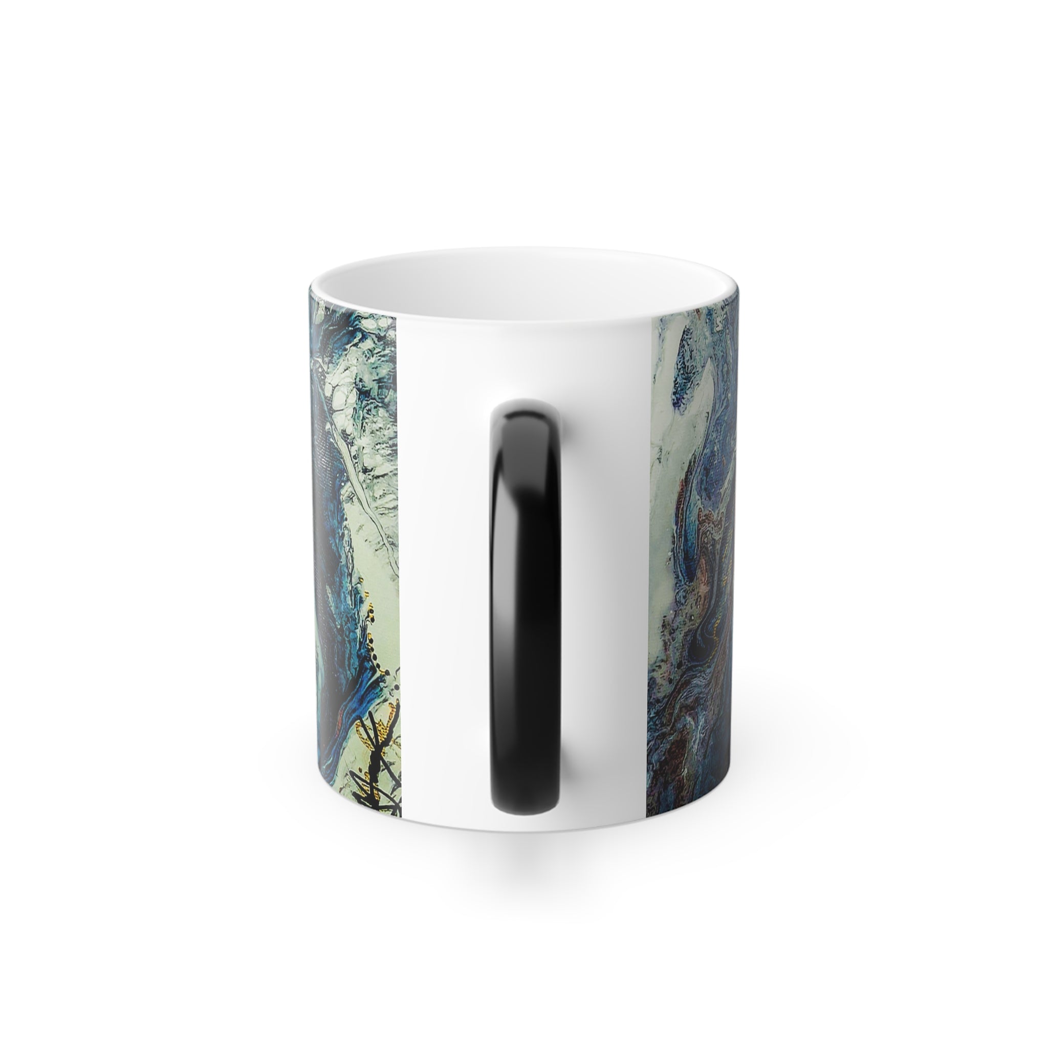 Color Changing Contemporary Abstract Coffee Mug