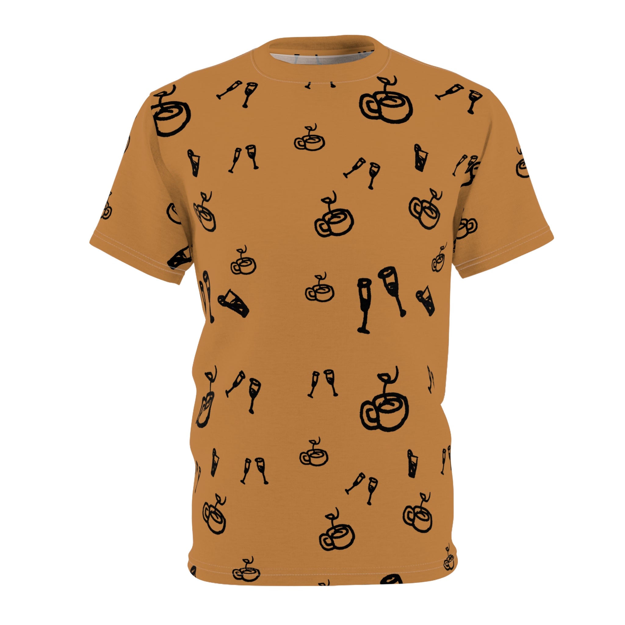 Classy, Comfy, Coffee Tea and Wine Drink Apparel Clothing