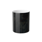 Freebrd Abstract Art Color Changing Mug 
that displays solid black when the cup is cold 