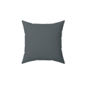 Anchor Grey Faux Suede Luxury Square Pillow front