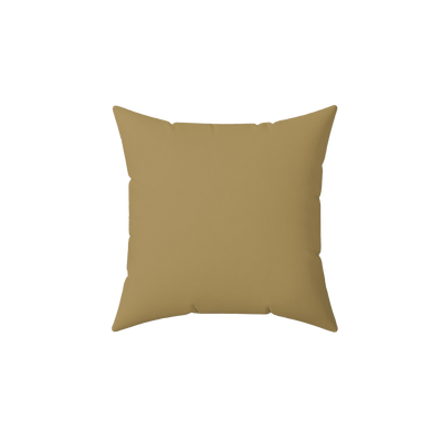 Ash Mustard Faux Suede Pillow