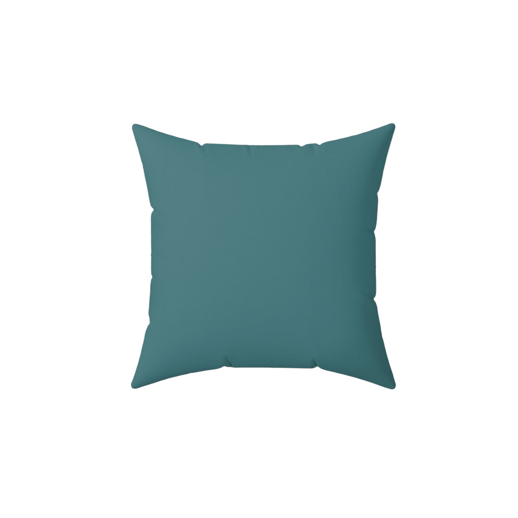 Bismark Luxury Faux Suede Square Pillow front