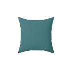 Bismark Luxury Faux Suede Square Pillow front