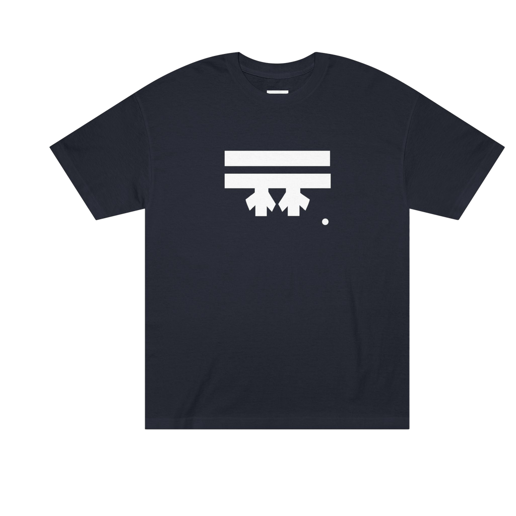 Black t-shirt with a white Freebrd logo 