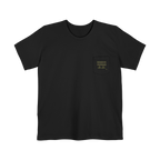 Black Old Skool Camo Duck Hunting Retriever Classic Pocket T-Shirt Front