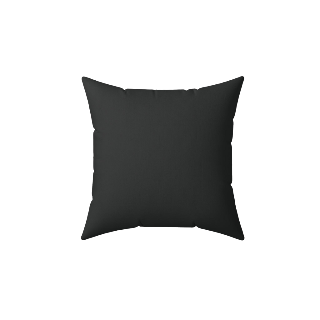 Carbon Fiber Luxury Faux Suede Pillow back