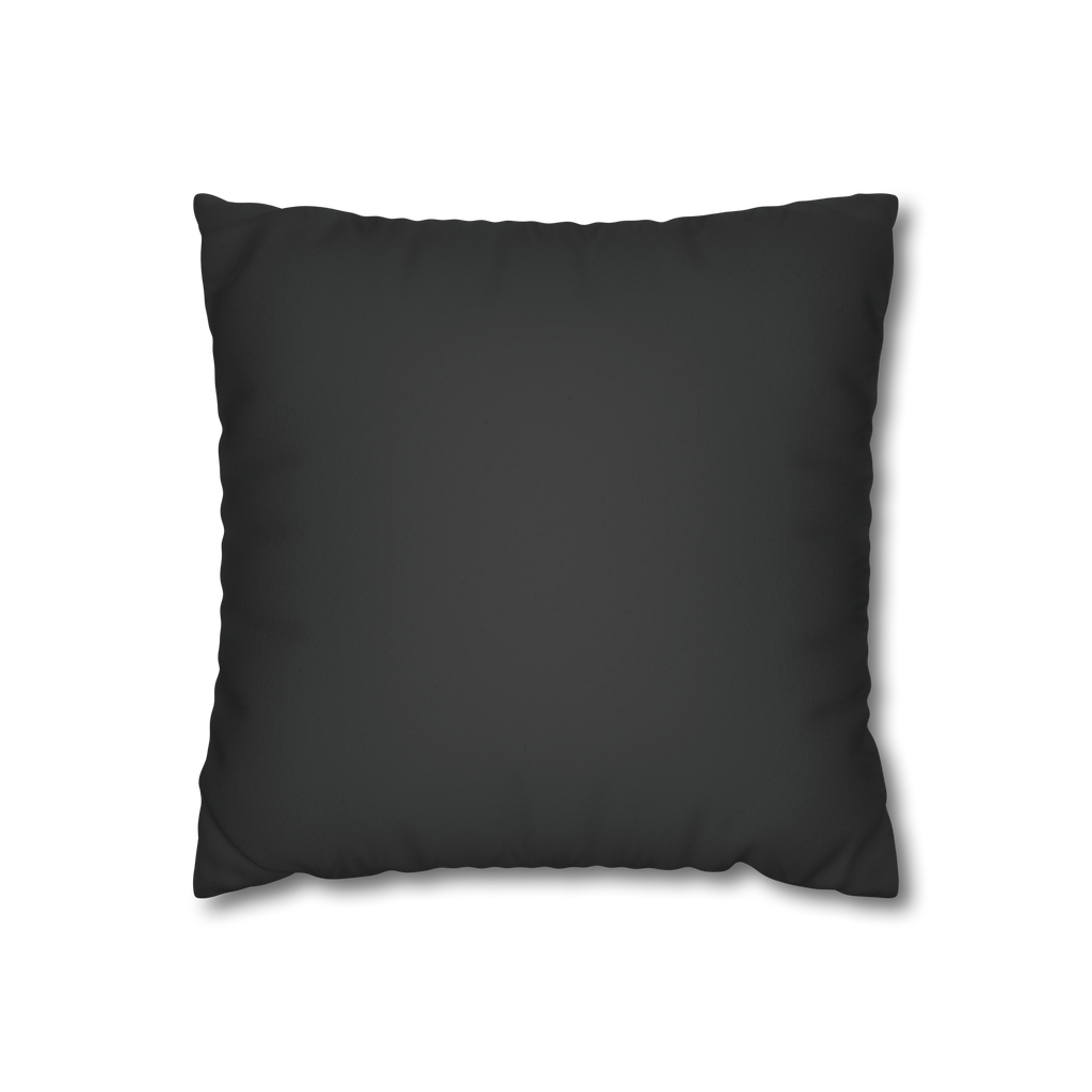 Carbon Fiber Luxury Faux Suede Square Pillow 