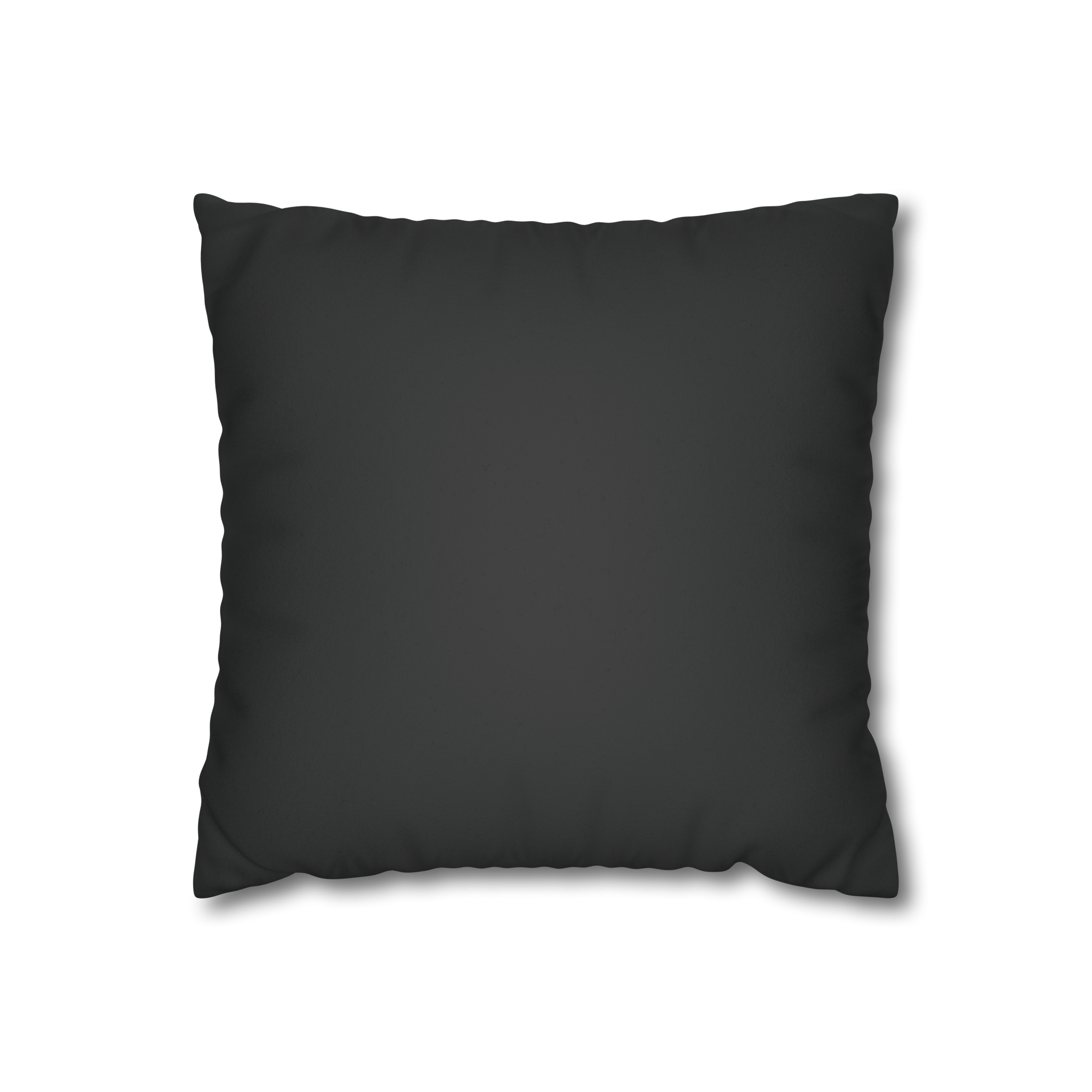 Carbon Fiber Luxury Faux Suede Square Pillow 