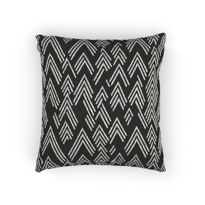Carbon Fiber Ikat Woven Pillow