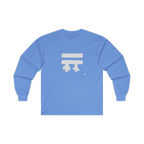 Carolina Blue long-sleeve shirt with a white Freebrd logo 