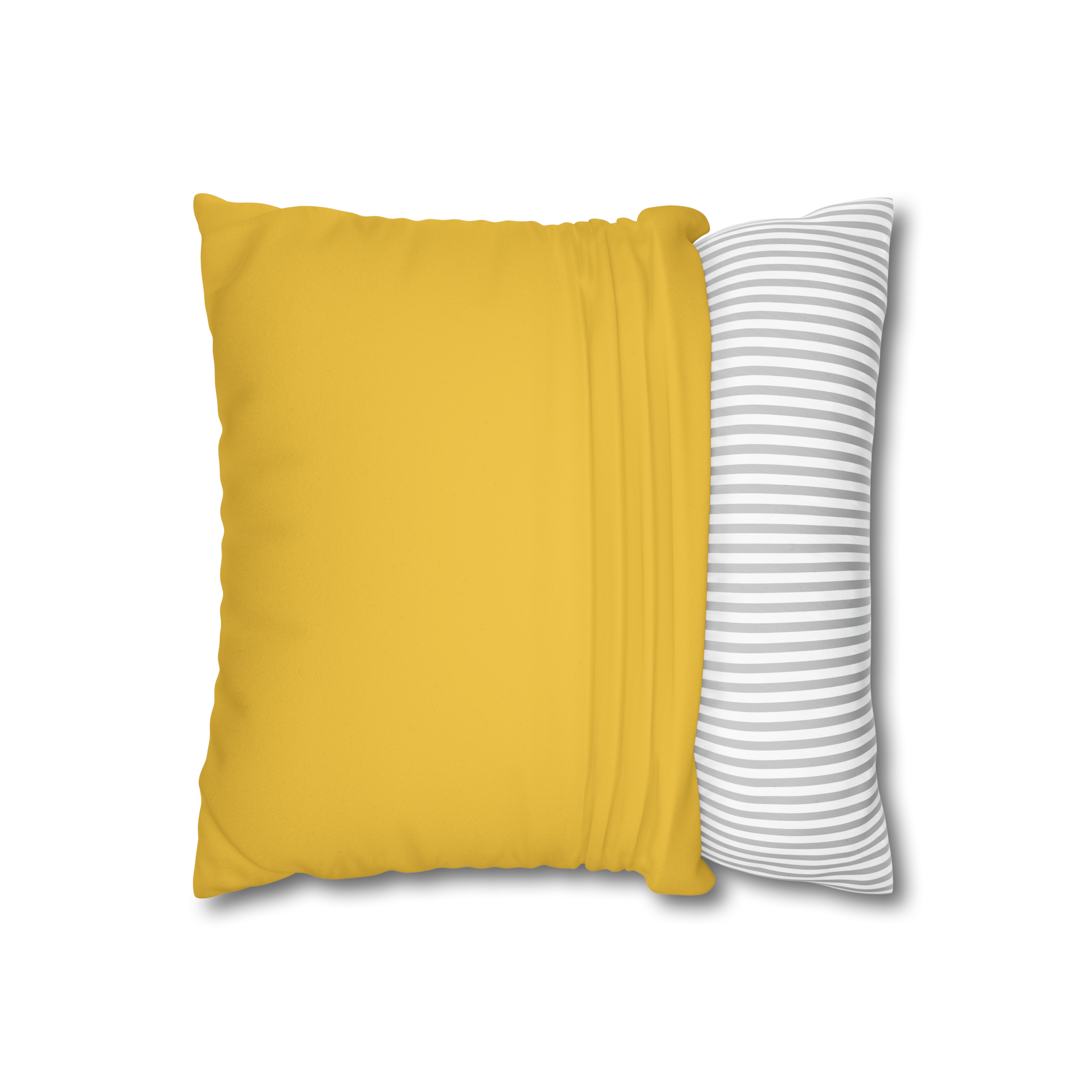 Champ Faux Suede Luxury Pillowcase Open front