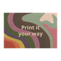 Colorful Abstract Pride "Custom" Welcome Mat