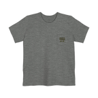 Deep Heather Old Skool Camo Duck Hunting Retriever Classic Pocket T-Shirt Back 