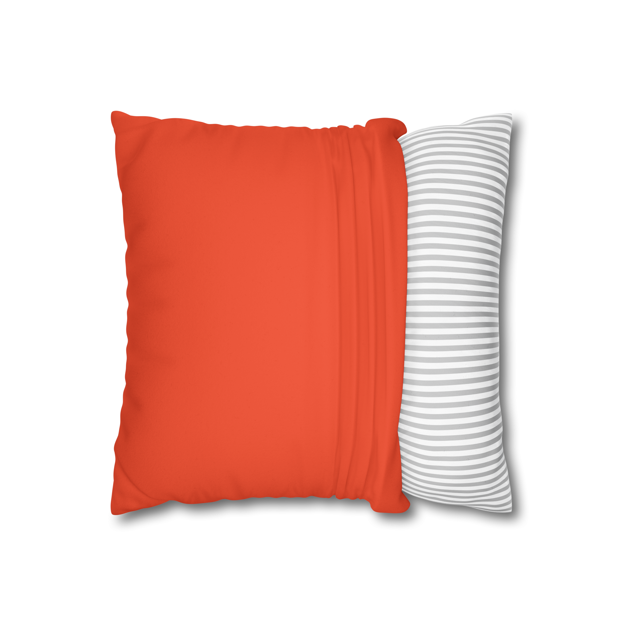 Dragon Fire Faux Suede Square Pillowcase Open