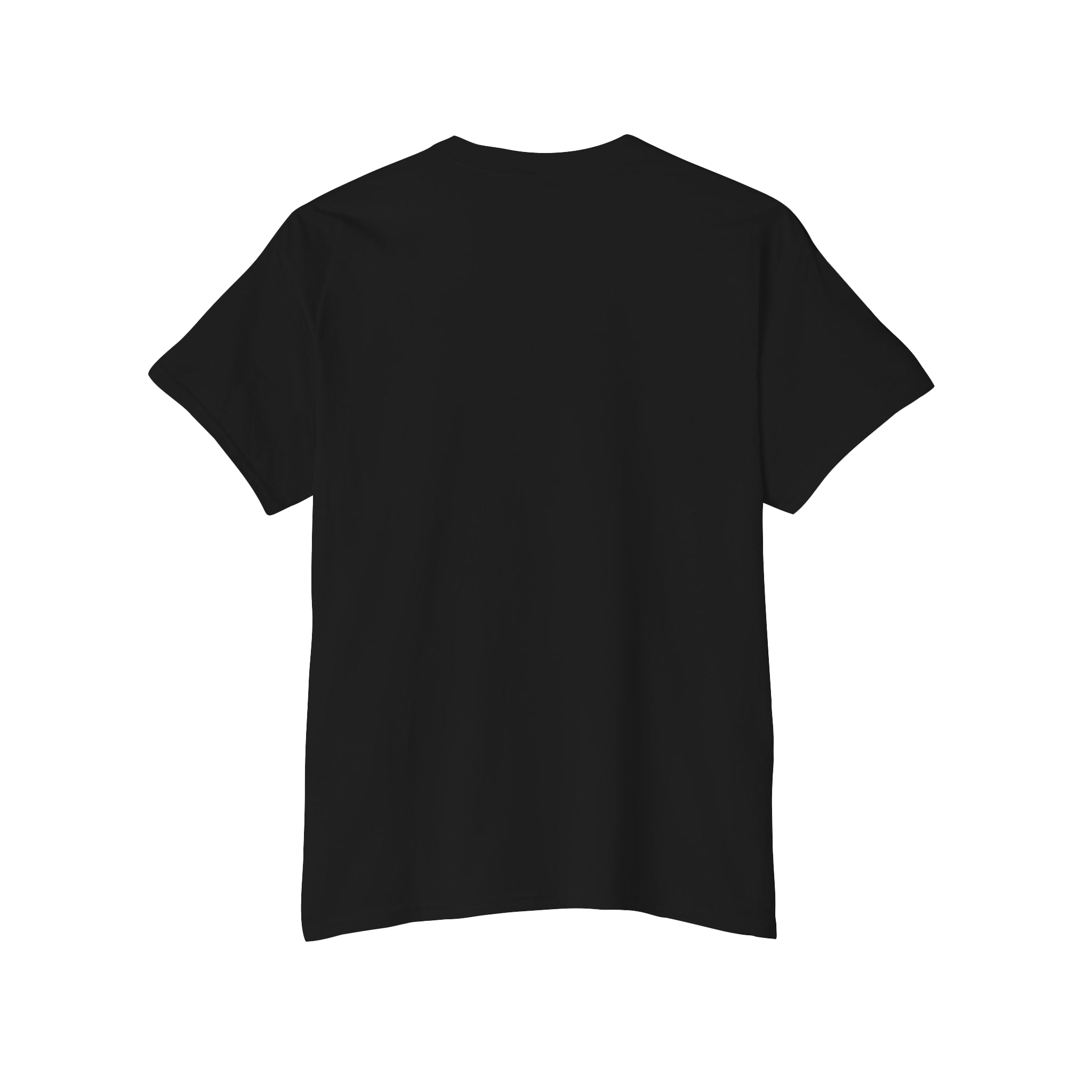 Freebrd Bone Chikn Logo Classic black Cotton Pocket Tee Back