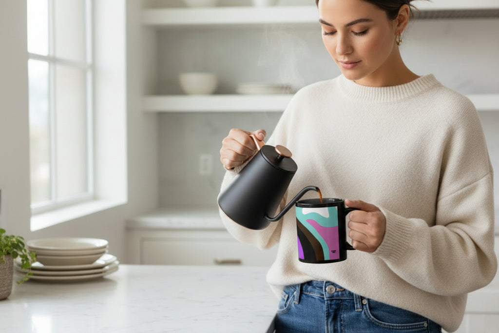 Support Love Ceramic Coffee Cup