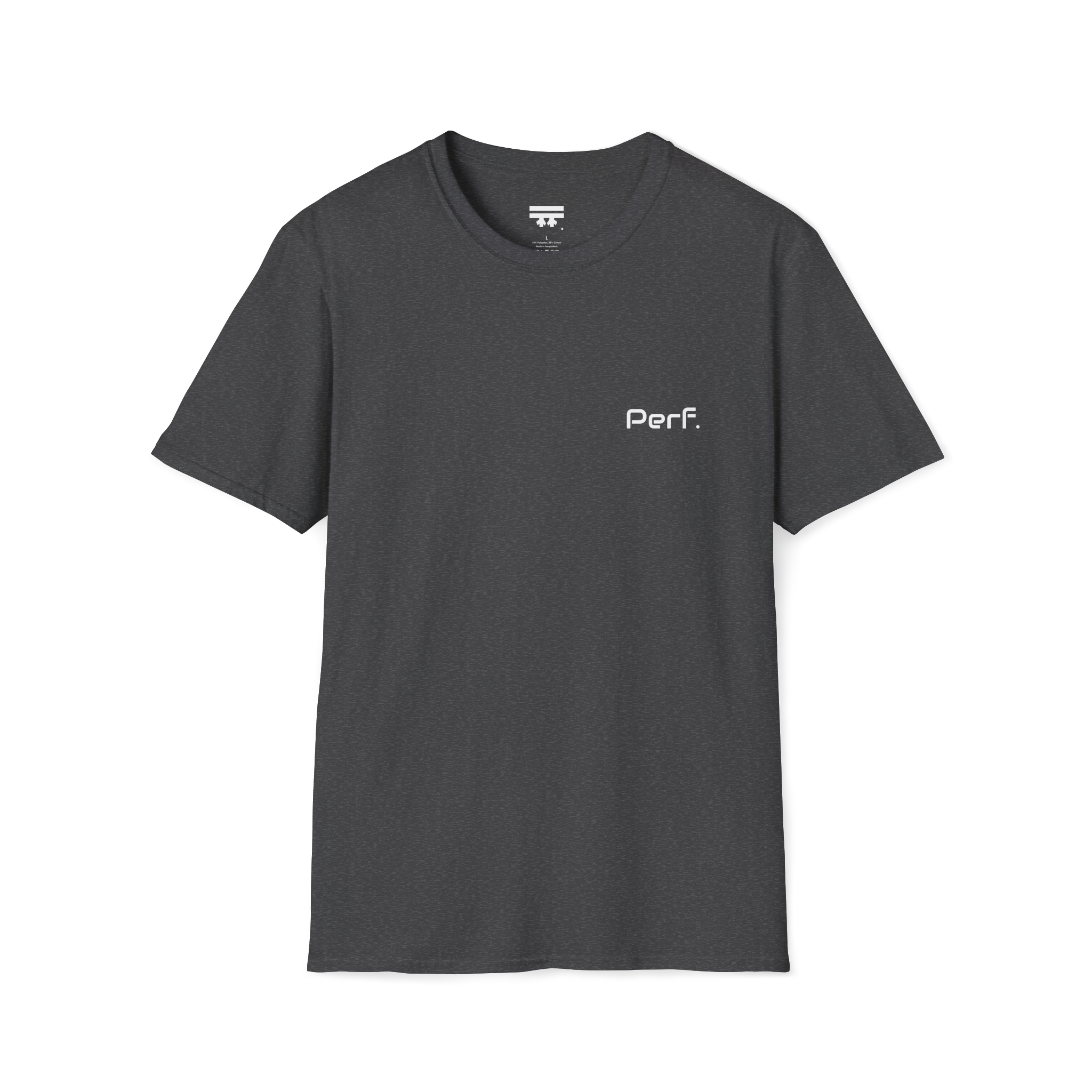 Dark Heather Perf. Retro T-Shirt