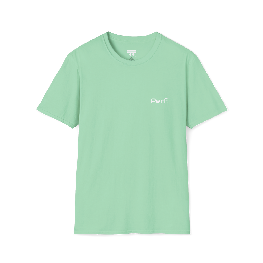 Mint Green Perf. Retro T-Shirt