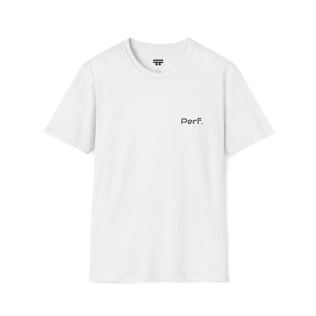 White Perf. Retro T-Shirt