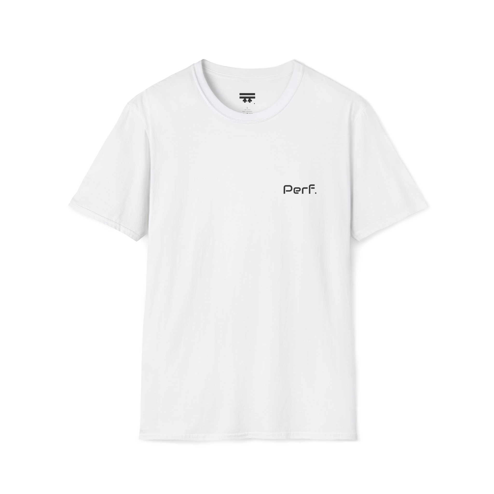 White Perf. Retro T-Shirt