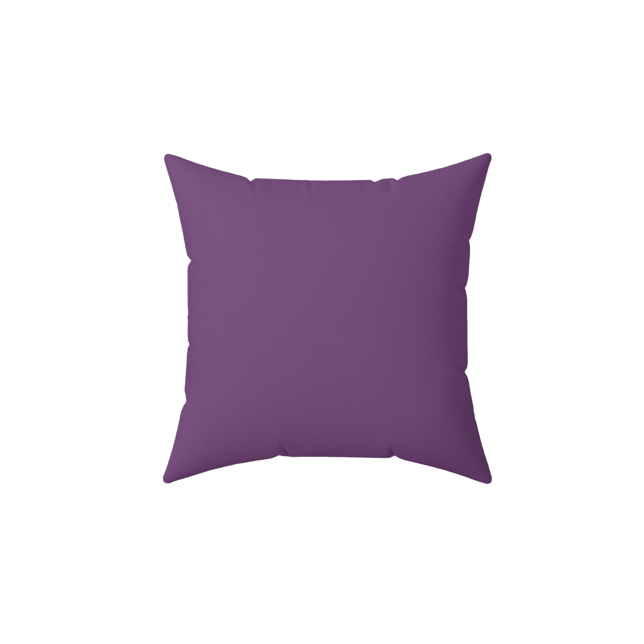 Garlic Purple Square Faux Suede Pillow