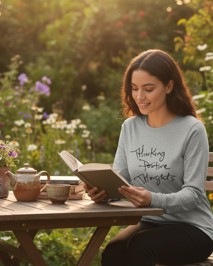 Mindfulness Long Sleeve Casual Apparel