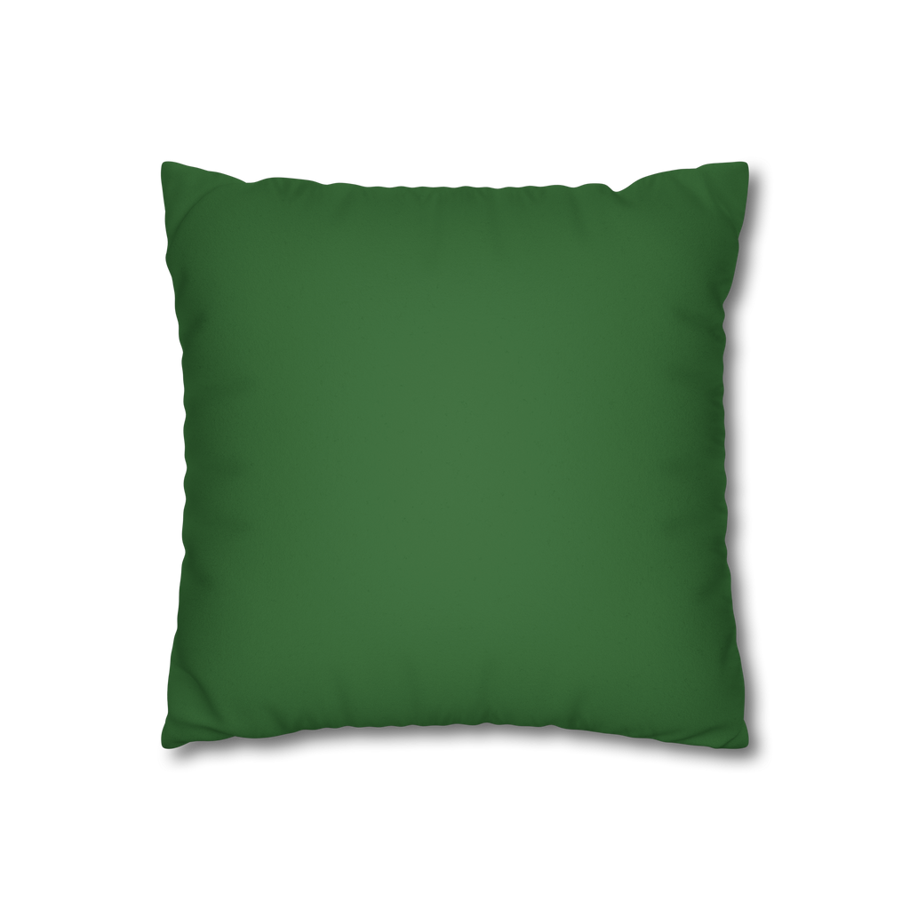 Mughal Green Luxury Faux Suede Pillow