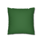 Mughal Green Luxury Faux Suede Pillow