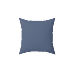  Navy Dust Luxury Faux Suede Square Pillow