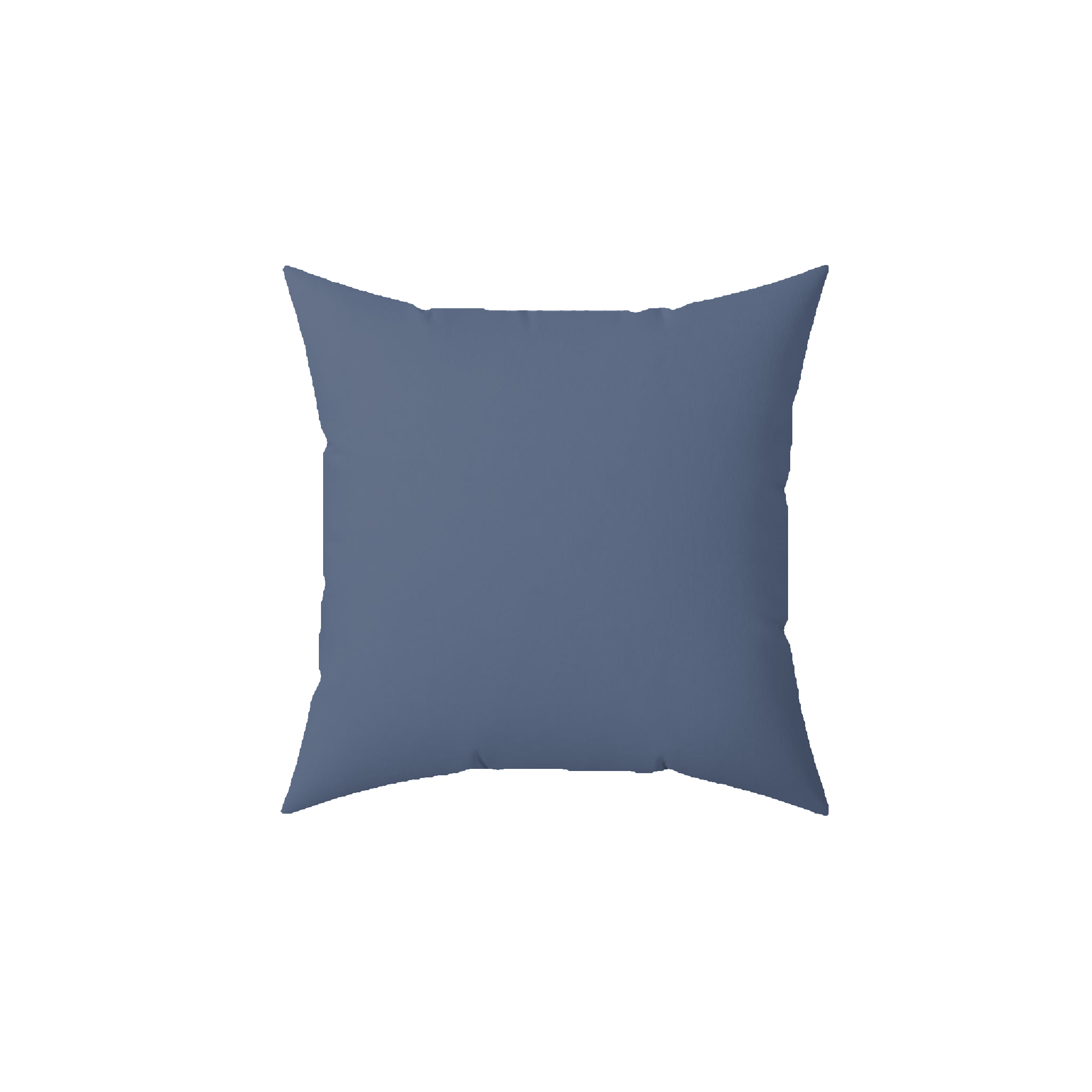  Navy Dust Luxury Faux Suede Square Pillow
