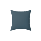 Nostradamus Faux Suede Square Pillow back