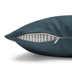 Nostradamus Faux Suede Square Pillowcase Zipper