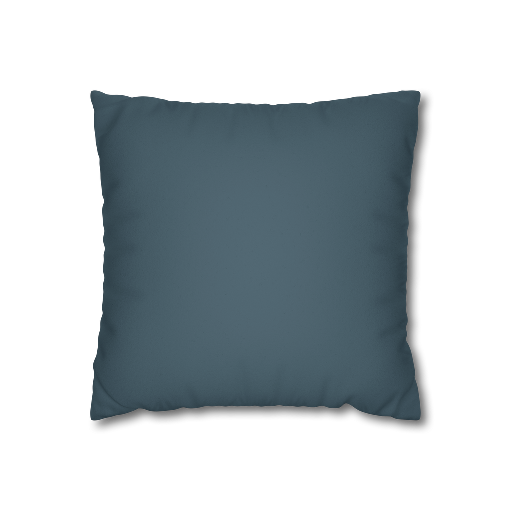 Nostradamus Faux Suede Square Pillow