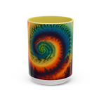 Psychedelic Spiral Ceramic Mug