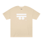 Sand t-shirt with a white Freebrd logo 