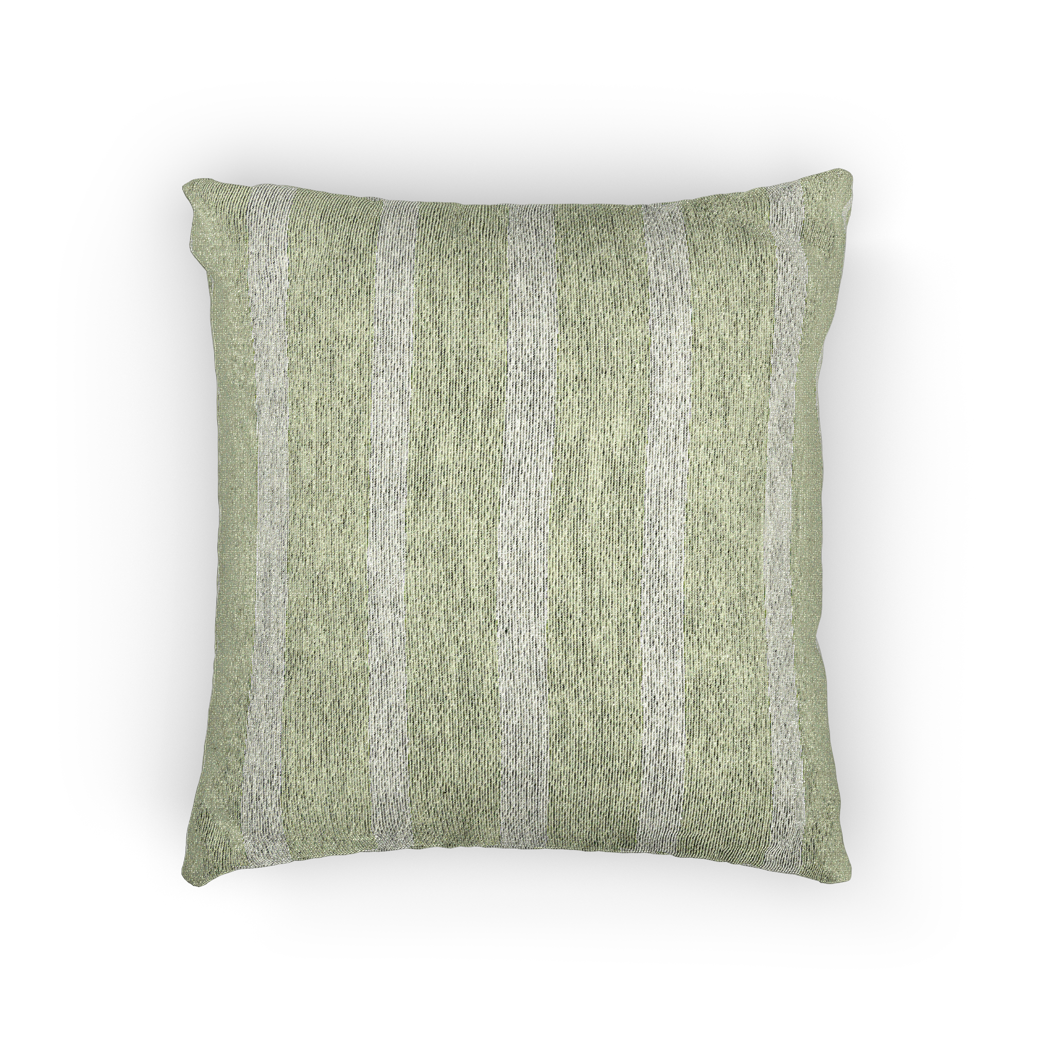 Schist Metamorphic Rock Off White pinstripe Woven Pillow front