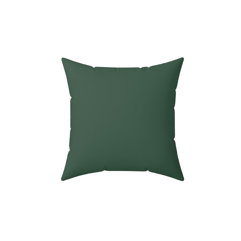 Stromboli Faux Suede Square Pillow back