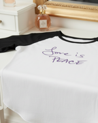 Love is Peace Raglan Shirt