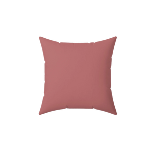 Adore Pink Faux Suede Pillow