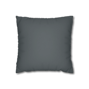 Anchor Grey Faux Suede Pillowcase