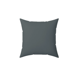 Anchor Grey Faux Suede Pillow