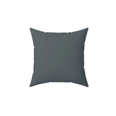Anchor Grey Faux Suede Pillow